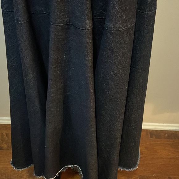 Marni Blue Cotton Denim Circle Skirt - Picture 4 of 12